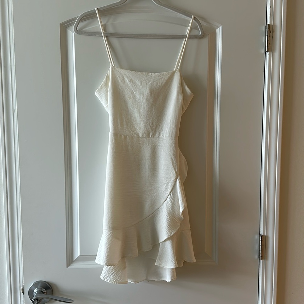 Array Boutique's "Lovely Day" summer mini dress in off-white